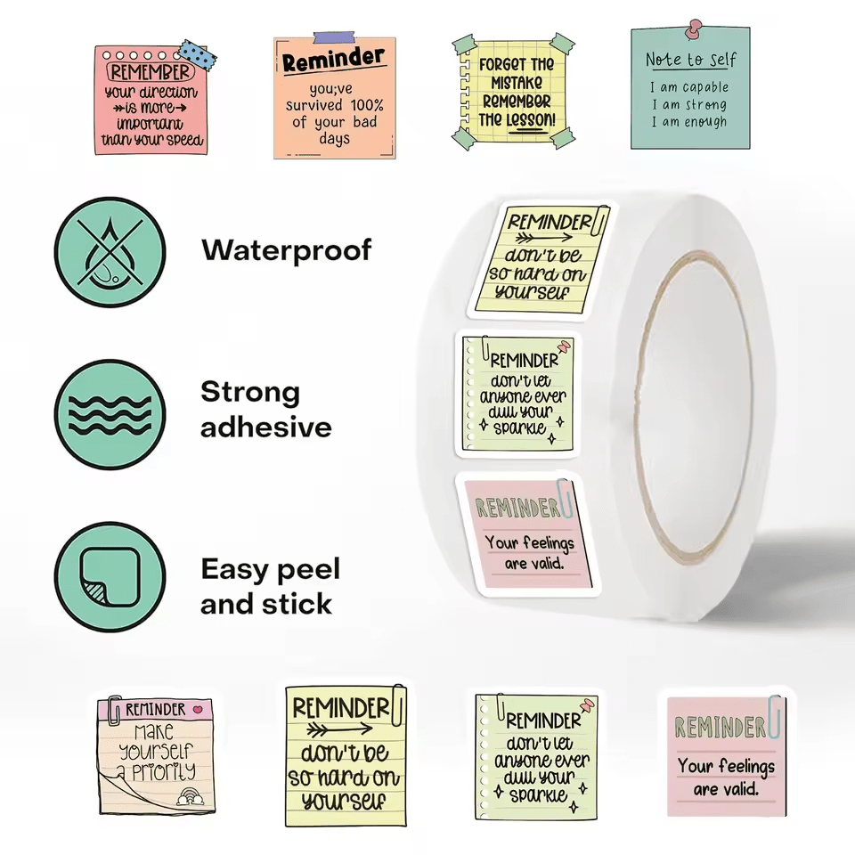 Reminder Stickers (500 pcs/Roll)