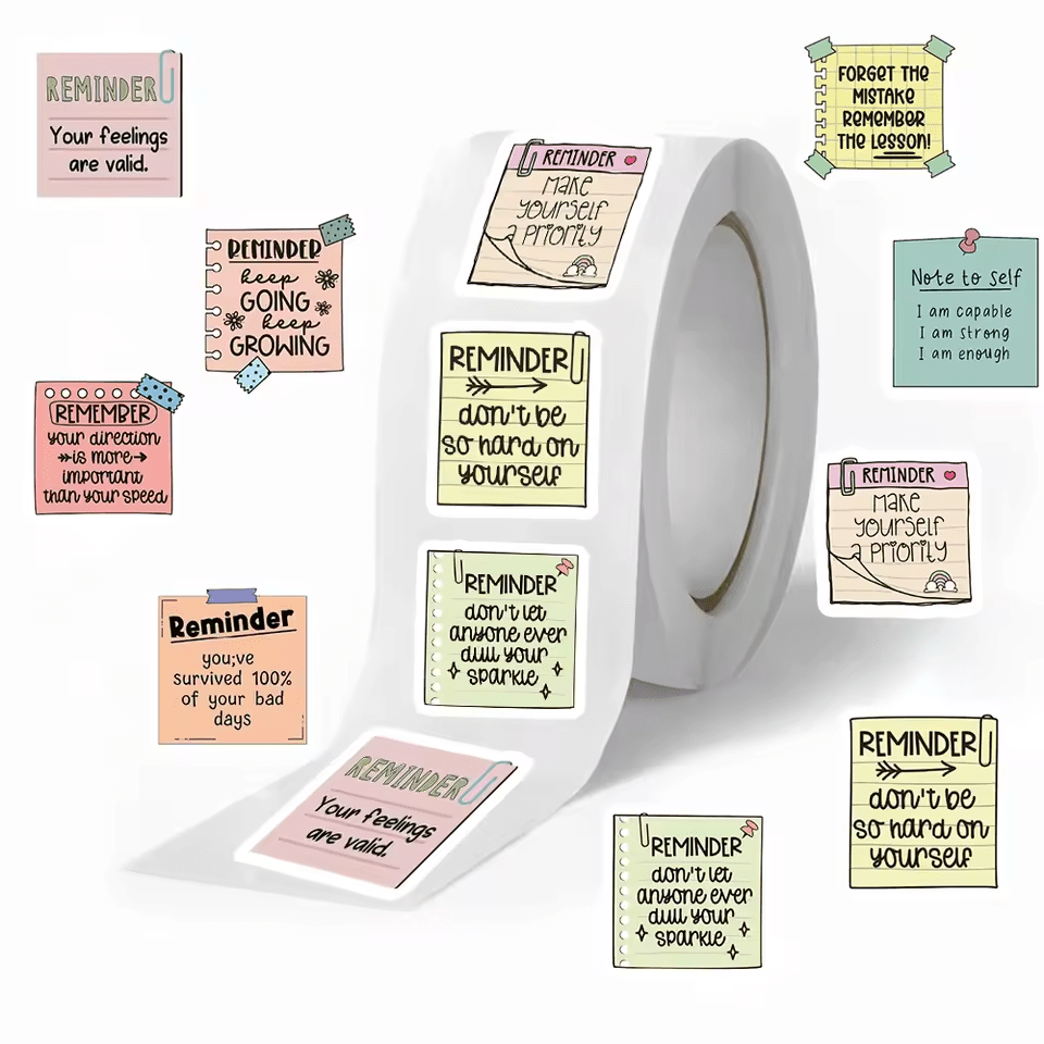 Reminder Stickers (500 pcs/Roll)