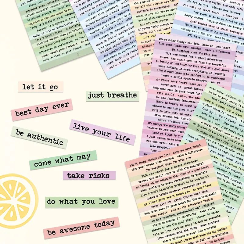 Quote Stickers